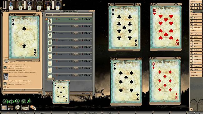 Fantasy Grounds - Savage Worlds - Horror Companion Action Deck