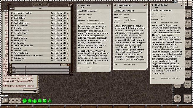 Fantasy Grounds - Libram of Lost Spells, Volume I (5E)