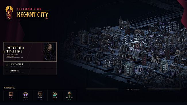 The Darker Night: Regent City