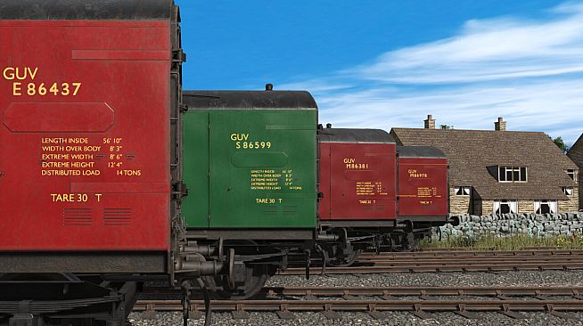 Trainz 2019 DLC - BR General Utility Van Pack 1