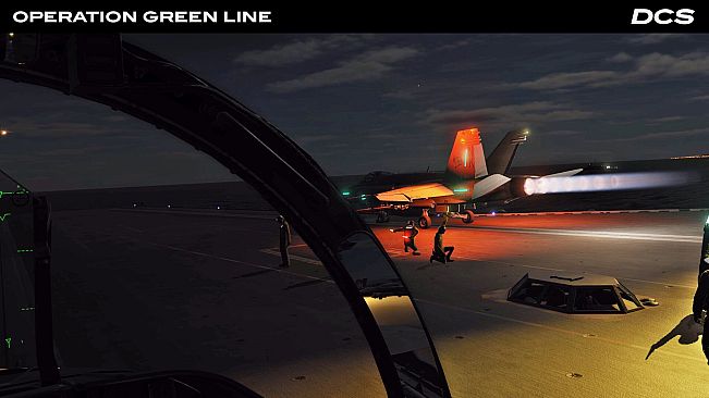 DCS: F/A-18C Operation Green Line by Badger633