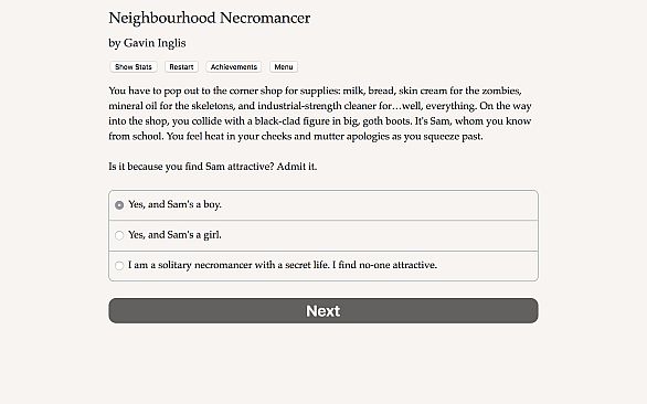 Neighbourhood Necromancer