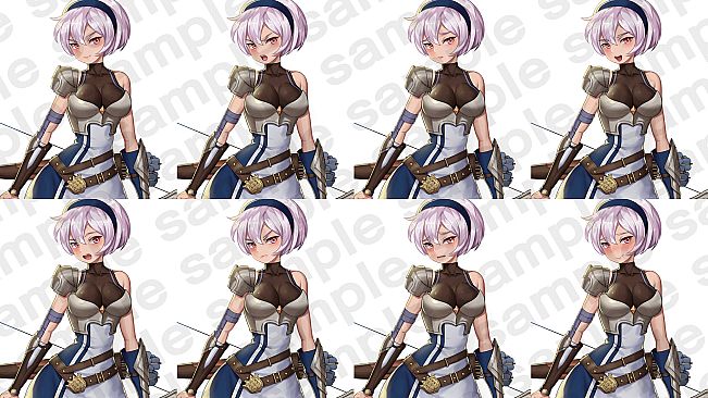 RPG Maker Unite Default Character Facial Expression Assets2