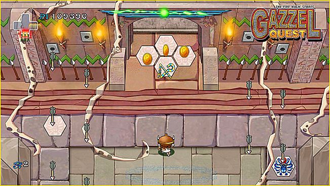 Gazzel Quest, The Five Magic Stones