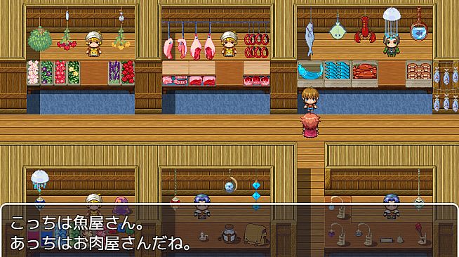 RPG Maker MZ - Fantasy store items tile set
