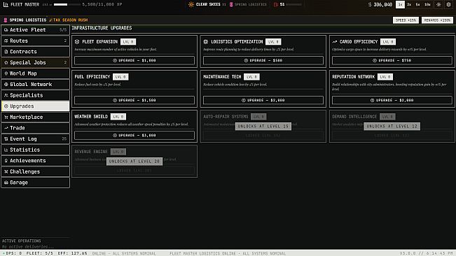 Fleet Manager: Logistics Simulator