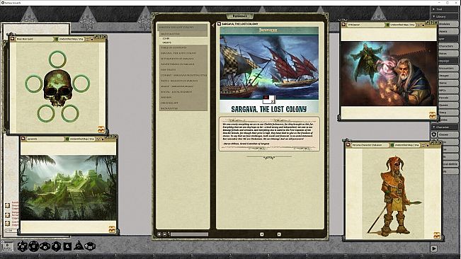 Fantasy Grounds - Pathfinder RPG - Pathfinder Companion: Sargava the Lost Colony