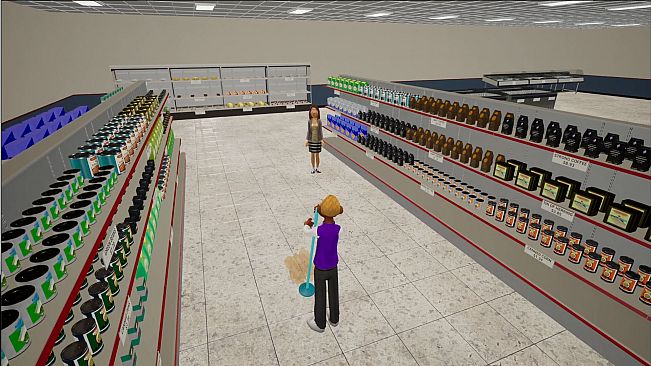 Rude Supermarket Simulator