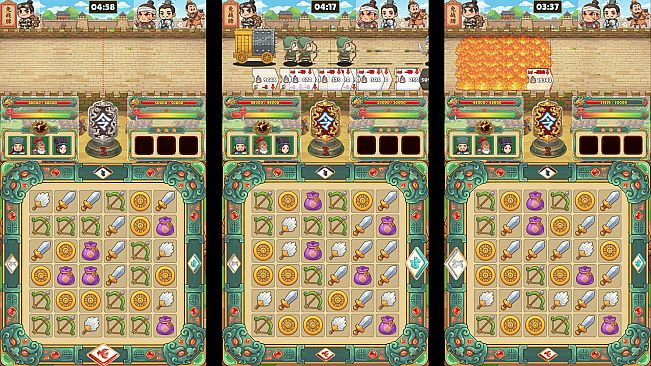 SanGuo Tactics: Touch to Match