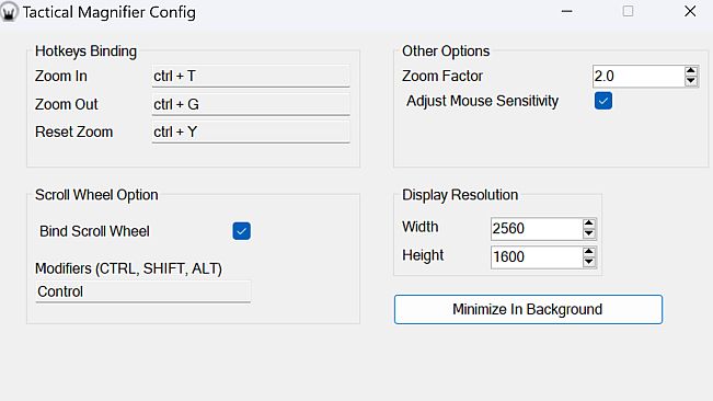 Tactical Magnifier - Zoom Your Display