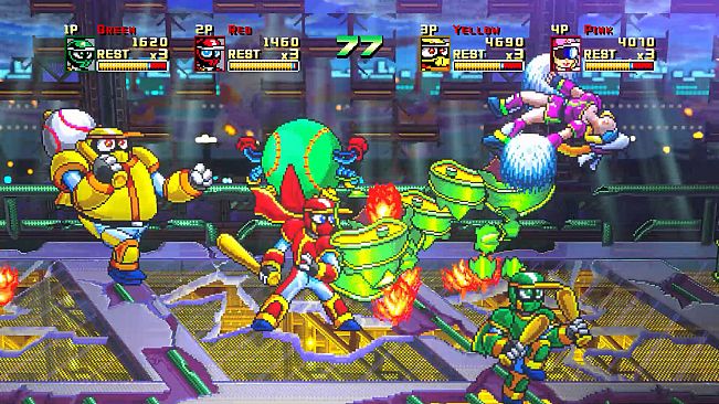 Ninja Baseball League-Man: Bases Loaded