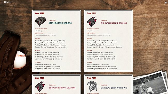 Astonishing Baseball Manager