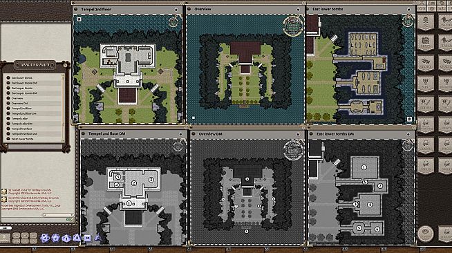 Fantasy Grounds - Island of Death (Map Pack)