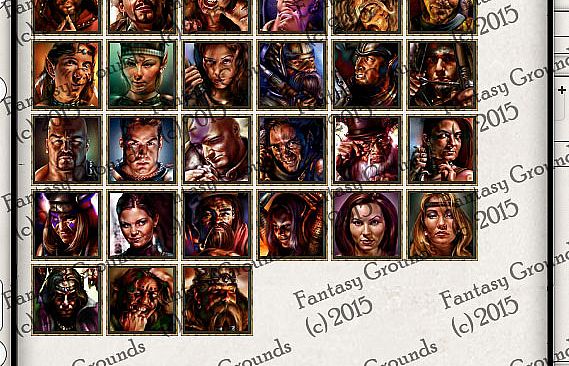 Fantasy Grounds - Baldur's Gate Portrait Pack