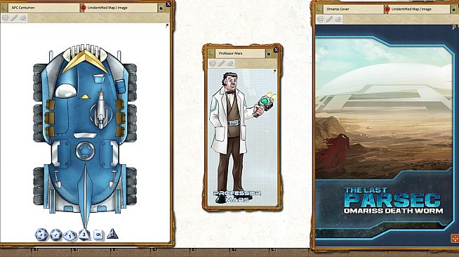 Fantasy Grounds - The Last Parsec: Omariss Death Worm (Savage Worlds)