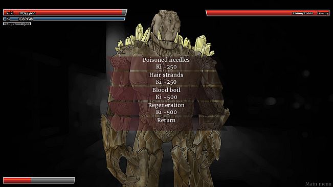 Winter's empty mask - Boss Rush