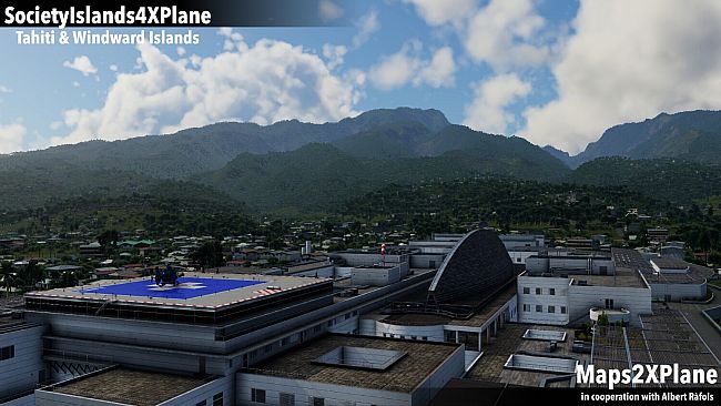 X-Plane 11 - Add-on: Aerosoft - Society Islands XP - Tahiti & Windward Islands