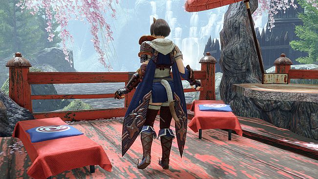 MONSTER HUNTER RISE - "Felyne Tail" Hunter layered armor piece