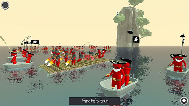 Stupid Raft Battle Simulator