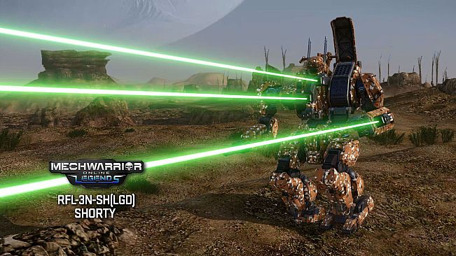 MechWarrior Online - Shorty and Lizzie Legendary Mech Pack