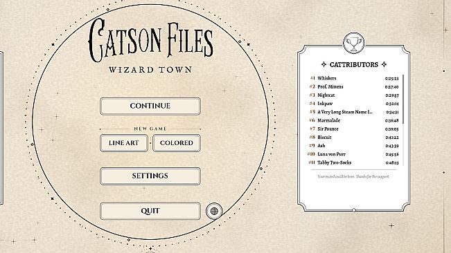 Catson Files: Wizard Town - Support Pack