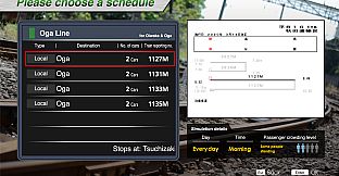 JR EAST Train Simulator: Oga Line (Akita to Oga) EV-E801 series