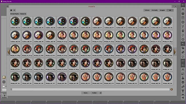 Fantasy Grounds - Portal Packs - Token Essentials: Cultists, Cutthroats & Cutpurses
