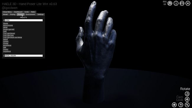 HAELE 3D - Hand Poses Lite - Drawing References