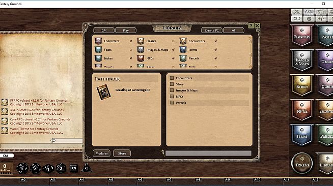 Fantasy Grounds - Feasting at Lanterngeist (PFRPG)