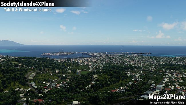 X-Plane 12 Add-on: Aerosoft - Society Islands XP - Tahiti & Windward Islands