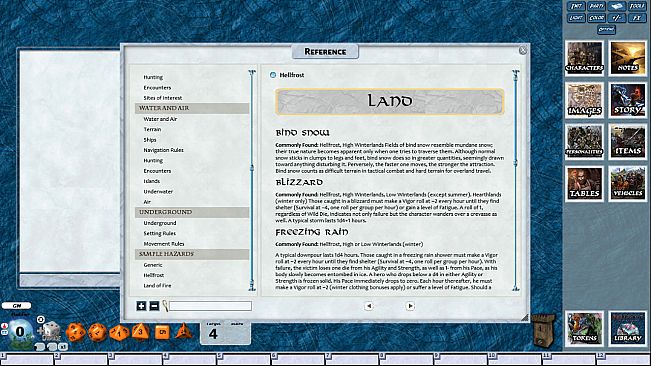 Fantasy Grounds - Hellfrost Journeys (Savage Worlds)