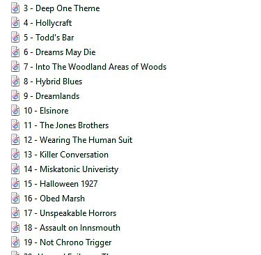 Army of Tentacles: OST