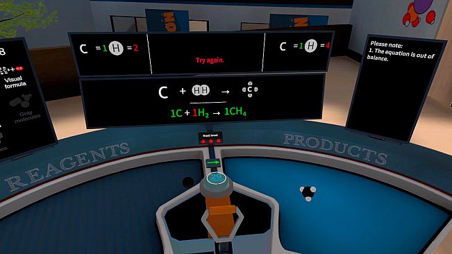 Futuclass - Reaction Balancing