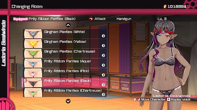 Bullet Girls Phantasia - Underwear Set: Frilly Ribbon
