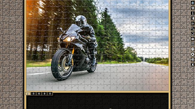 Pixel Puzzles Traditional Jigsaws Pack: Motorbikes
