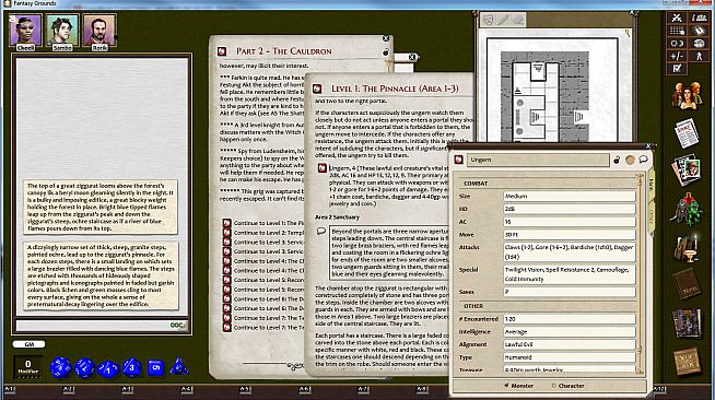 Fantasy Grounds - C&C: A3 The Wicked Cauldron