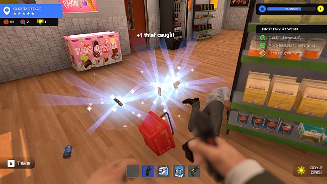 Supermarket Guard Simulator