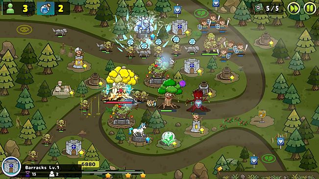 Luna & Monsters Tower Defense -The deprived magical kingdom-