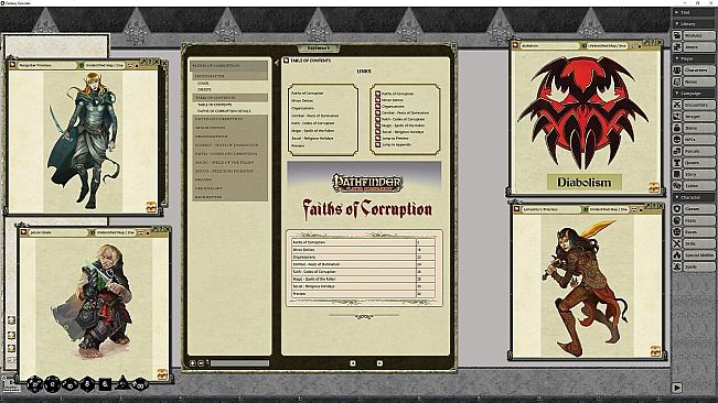 Fantasy Grounds - Pathfinder RPG - Pathfinder Player Companion: Faiths of Corruption