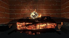 Virtual Interactive Fireplace