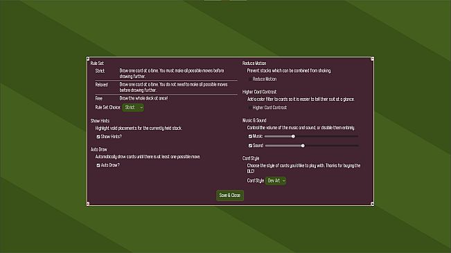 Accordion Solitaire - Developer Art Deck