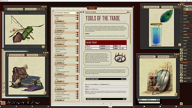Fantasy Grounds - Pathfinder RPG - Pathfinder Companion: Adventurer's Armory 2