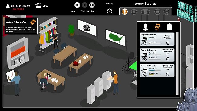 Movie Maven: A Tycoon Game