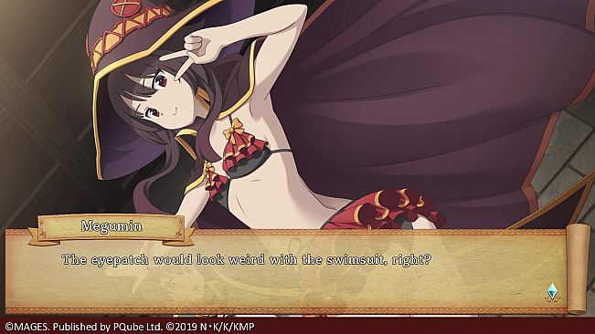 KonoSuba: God's Blessing on this Wonderful World! Love For These Clothes Of Desire! - Megumin Special Swimsuit DLC