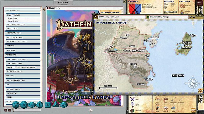 Fantasy Grounds - Pathfinder 2 RPG - Lost Omens: Impossible Lands