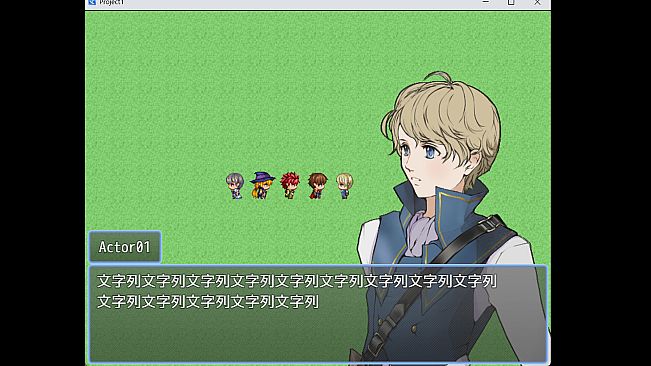 RPG Maker MZ - Actors graphic set 01