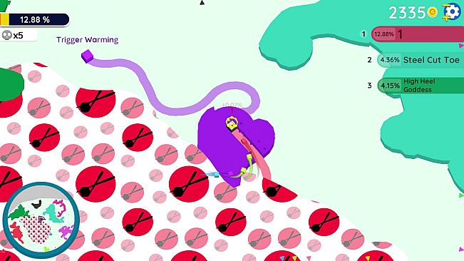 Paper io 2: Food DLC