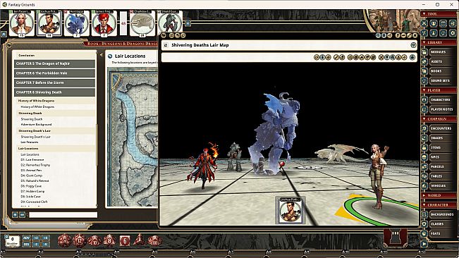 Fantasy Grounds - Dungeons & Dragons Dragon Delves
