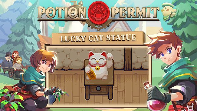 Lucky Cat Statue