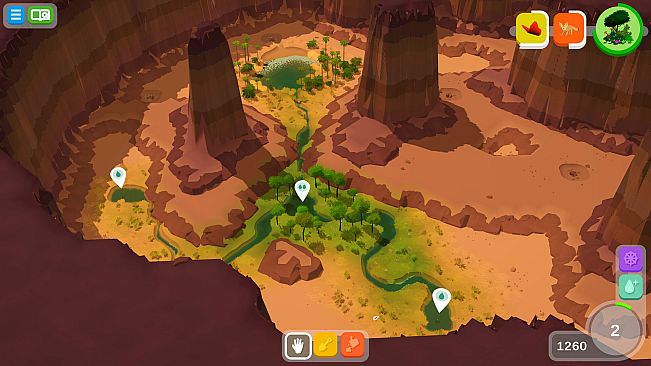 WATERFUL: a tiny oasis builder